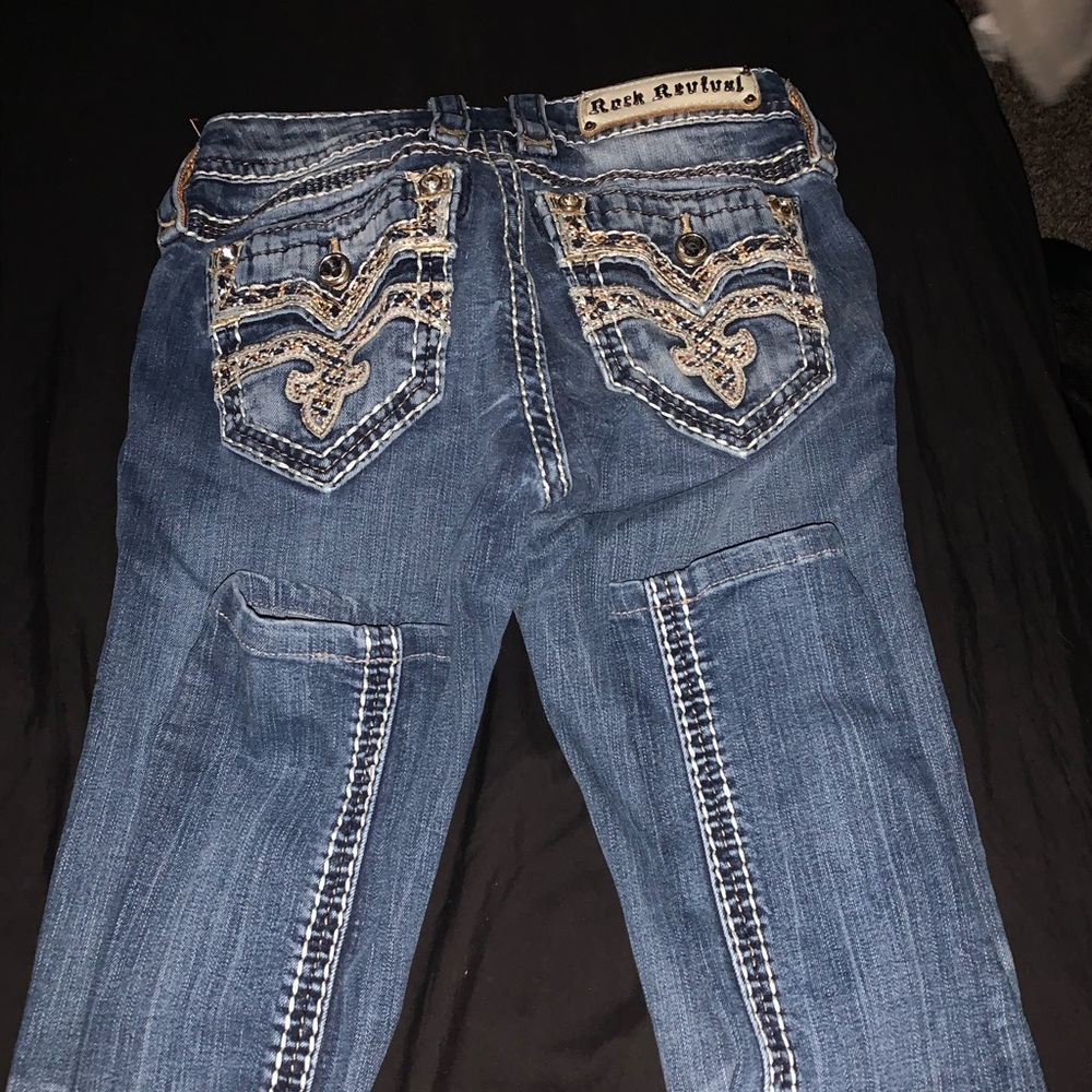 Rock revival skinny jeans